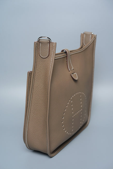 Hermes Evelyne 29 in Etoupe Phw (Brand New)