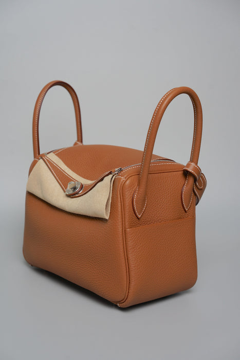 Hermes Lindy 26 in Gold Phw (Brand New)