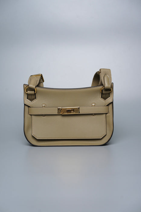 Hermes Mini Jypsiere in Beige Marfa Ghw (Brand New)