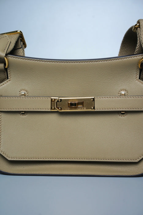 Hermes Mini Jypsiere in Beige Marfa Ghw (Brand New)