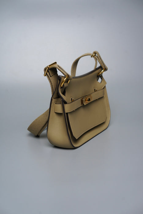 Hermes Mini Jypsiere in Beige Marfa Ghw (Brand New)