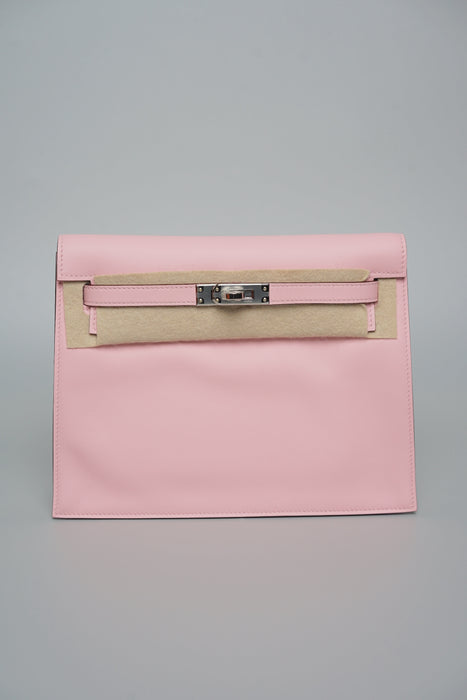 Hermes Kelly Danse in Rose Sakura Swift Phw (Brand New)