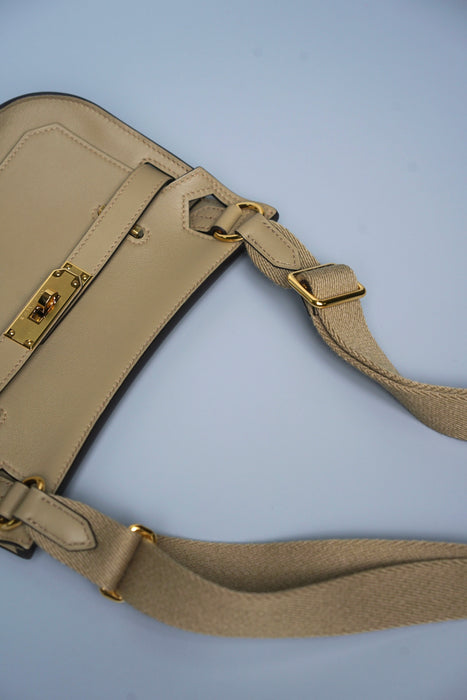 Hermes Mini Jypsiere in Beige Marfa Ghw (Brand New)