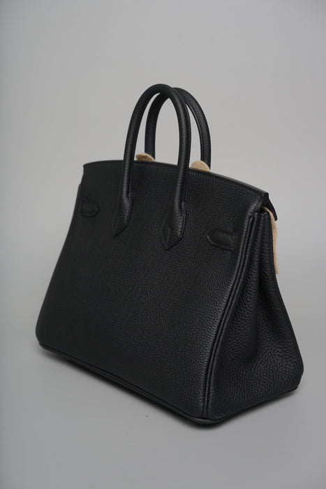 Hermes Birkin 25 in Noir Togo Phw (Brand New)