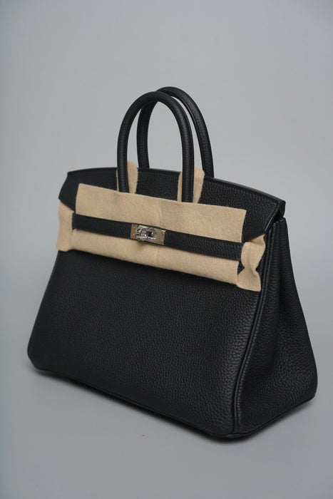Hermes Birkin 25 in Noir Togo Phw (Brand New)