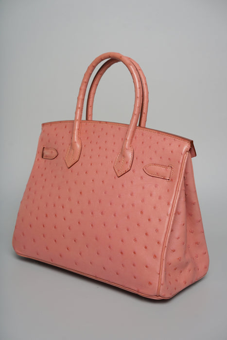 Hermes Birkin 30 in Terre Cutie Ostrich Phw
