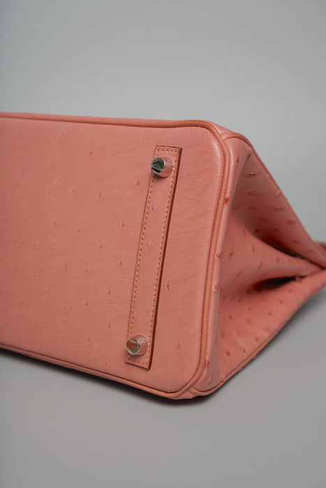 Hermes Birkin 30 in Terre Cutie Ostrich Phw