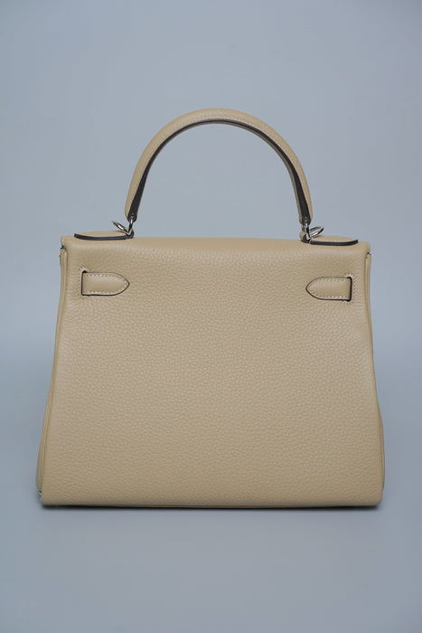 Hermes Kelly 28 in Trench Clemence Phw (Brand New)