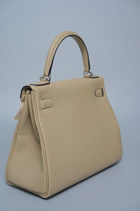 Hermes Kelly 28 in Trench Clemence Phw (Brand New)
