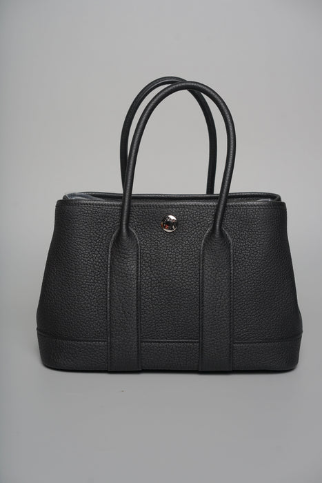 Hermes Mini Garden Party 23 in Noir Negonda Phw (Brand New)