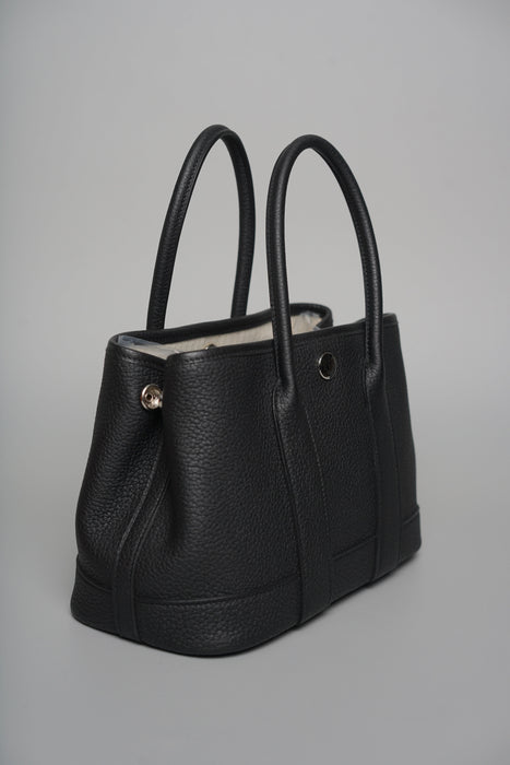 Hermes Mini Garden Party 23 in Noir Negonda Phw (Brand New)