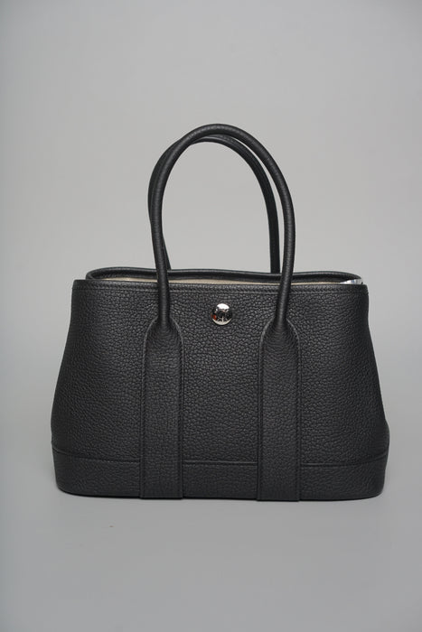 Hermes Mini Garden Party 23 in Noir Negonda Phw (Brand New)
