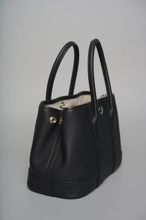 Hermes Mini Garden Party 23 in Noir Negonda Phw (Brand New)