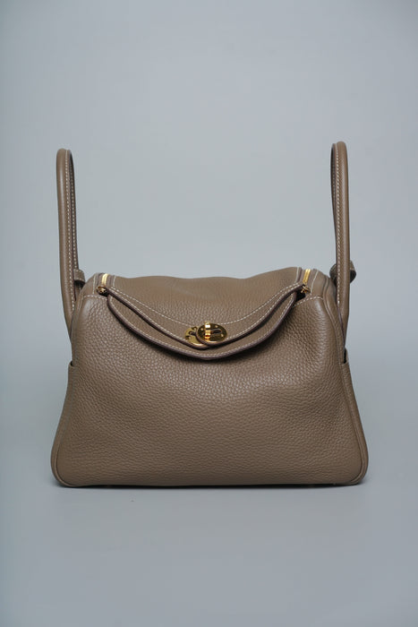 Hermes Lindy 26 in Etoupe Ghw