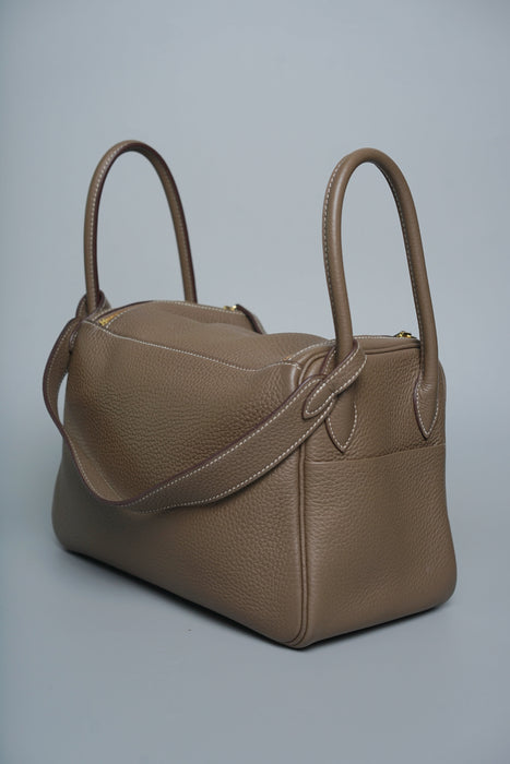Hermes Lindy 26 in Etoupe Ghw