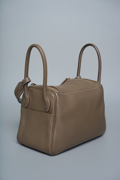 Hermes Lindy 26 in Etoupe Ghw