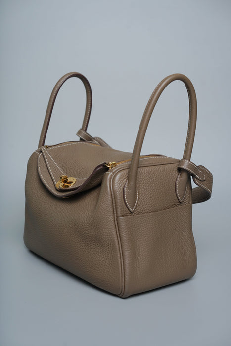 Hermes Lindy 26 in Etoupe Ghw