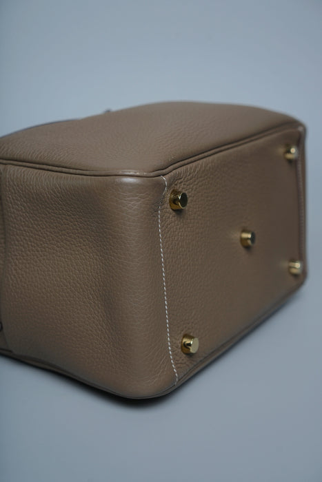 Hermes Lindy 26 in Etoupe Ghw