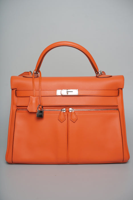 Hermes Kelly Lakis 35 in Mangue Swift Phw