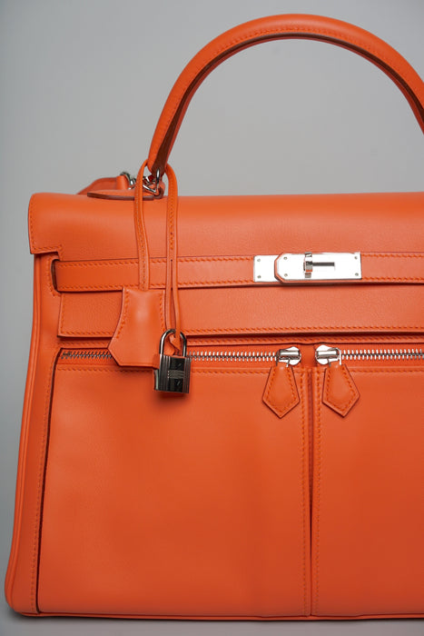 Hermes Kelly Lakis 35 in Mangue Swift Phw