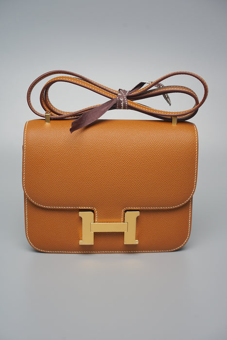 Hermes Constance 18 Gold Epsom Ghw