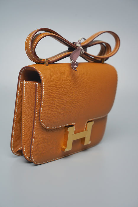 Hermes Constance 18 Gold Epsom Ghw