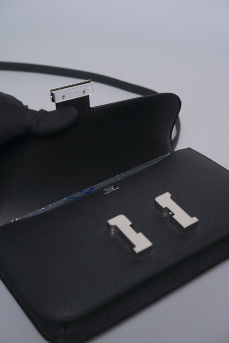 Hermes Constance Elan in Noir Epsom Phw (Brand New)