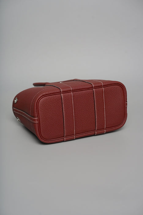 Hermes Mini Garden Party 23 in Rouge H Negonda Phw (Brand New)