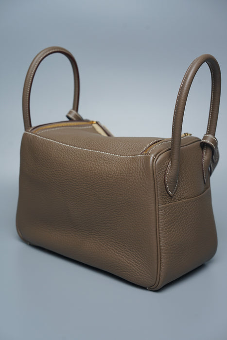 Hermes Lindy 26 in Etoupe Ghw