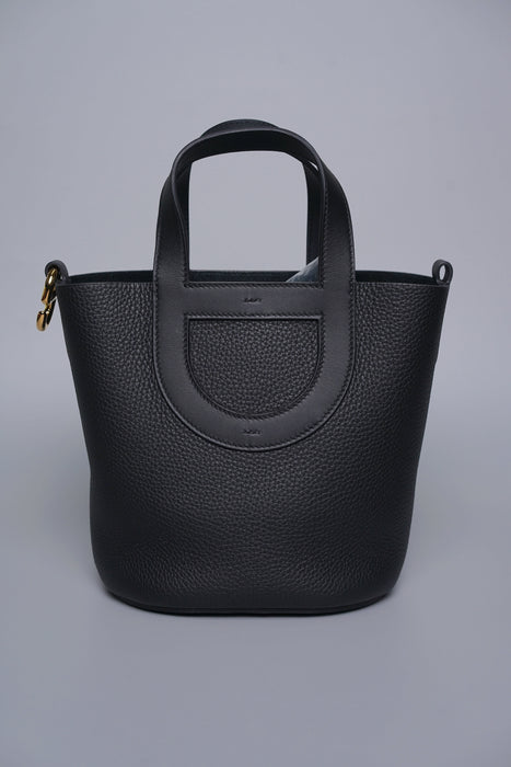 Hermes In The Loop 18 in Noir Ghw (Brand New)