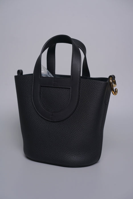 Hermes In The Loop 18 in Noir Ghw (Brand New)