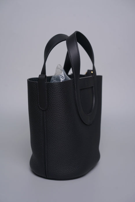 Hermes In The Loop 18 in Noir Ghw (Brand New)
