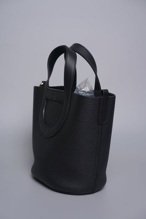 Hermes In The Loop 18 in Noir Ghw (Brand New)