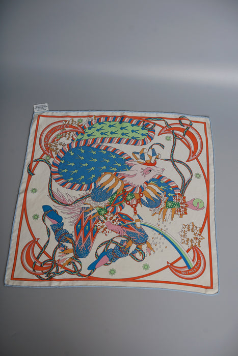Hermes "Le Sacre de l'Hiver" scarf