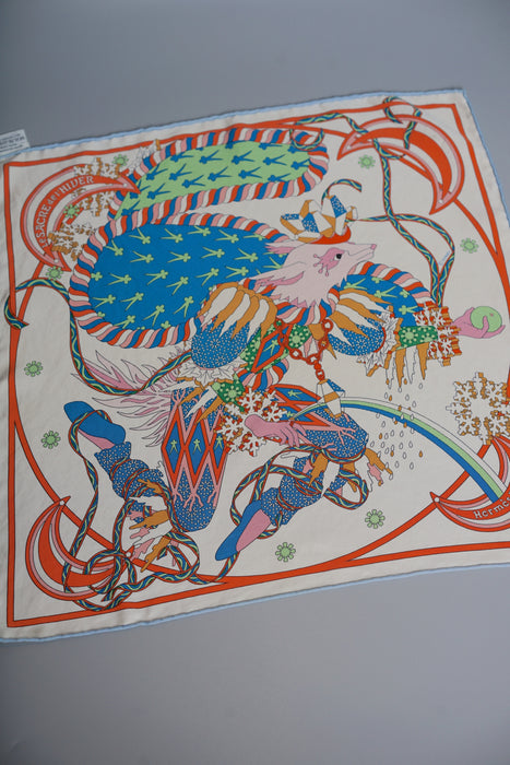 Hermes "Le Sacre de l'Hiver" scarf