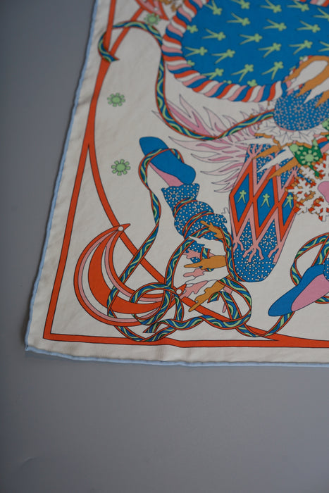 Hermes "Le Sacre de l'Hiver" scarf