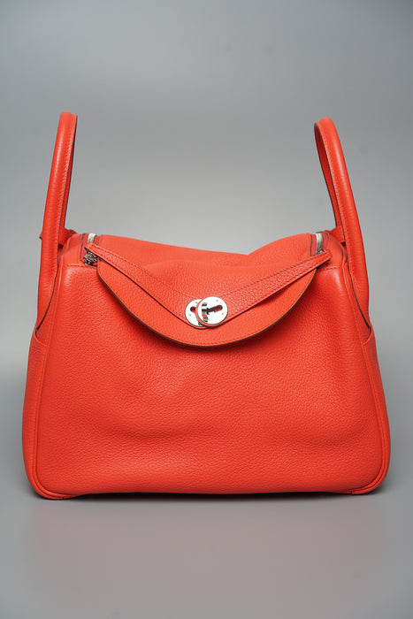 Hermes Lindy 30 in Rose Jaipur Phw