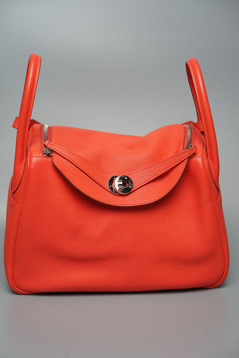 Hermes Lindy 30 in Rose Jaipur Phw