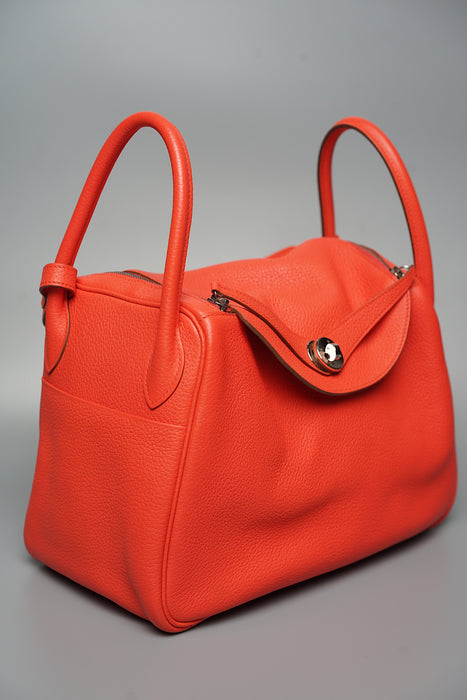 Hermes Lindy 30 in Rose Jaipur Phw