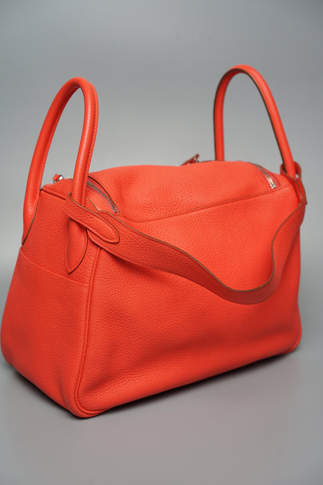 Hermes Lindy 30 in Rose Jaipur Phw