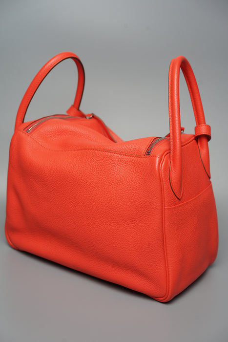 Hermes Lindy 30 in Rose Jaipur Phw