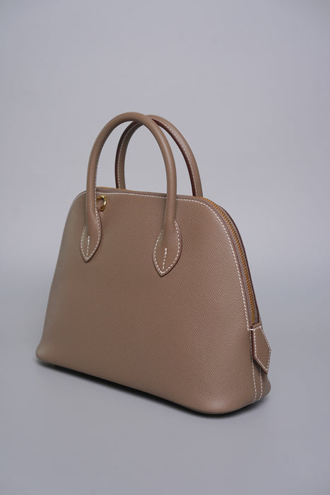 Hermes Bolide 25 in Etoupe Epsom Ghw (Brand New)