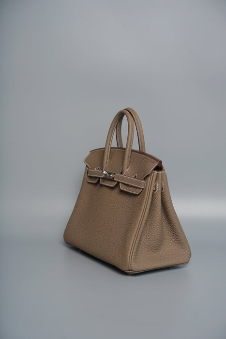 Hermes Birkin 25 in Etoupe Togo Phw (Brand New)