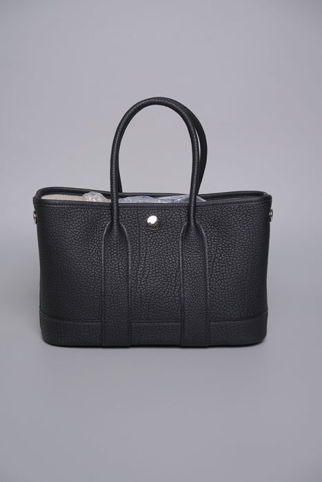 Hermes Mini Garden Party 23 in Noir Phw (Brand New)