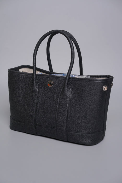 Hermes Mini Garden Party 23 in Noir Phw (Brand New)