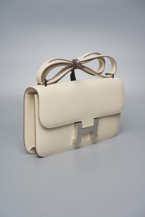 Hermes Constance Elan in Craie Epsom Phw (Brand New)