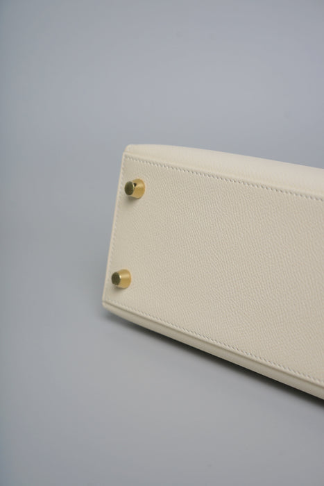Hermes Kelly 25 in Nata Epsom Ghw (Brand New)