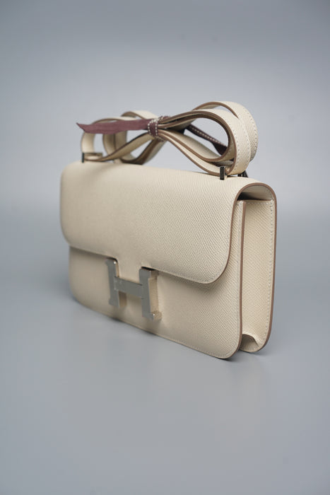 Hermes Constance Elan in Craie Epsom Phw (Brand New)