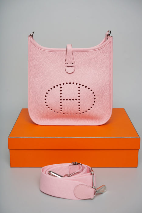 Hermes Evelyne 23 in Rose Sakura Phw (Brand New)