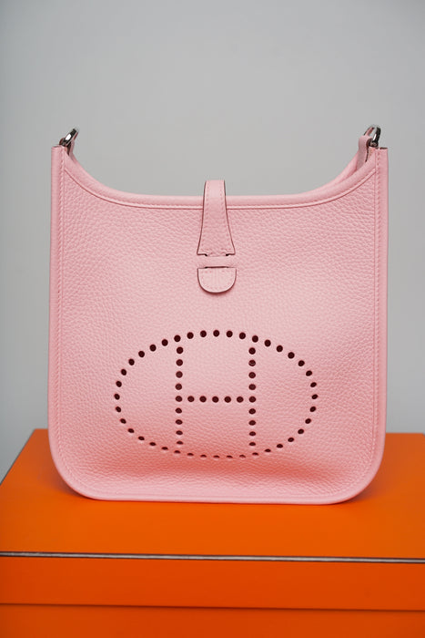 Hermes Evelyne 23 in Rose Sakura Phw (Brand New)